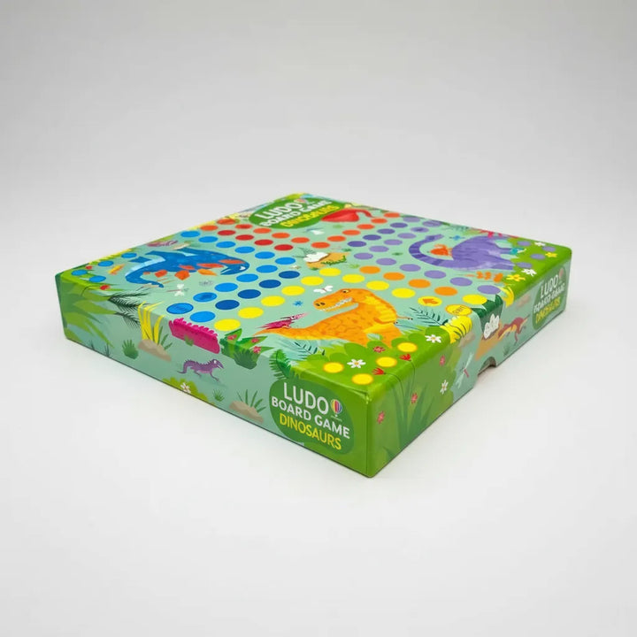 Juego de Mesa Ludo Dinosaurios con Puzzle Para Niños