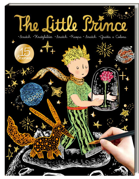 Libro de Rascado El Principito Scratch Book Para Niños