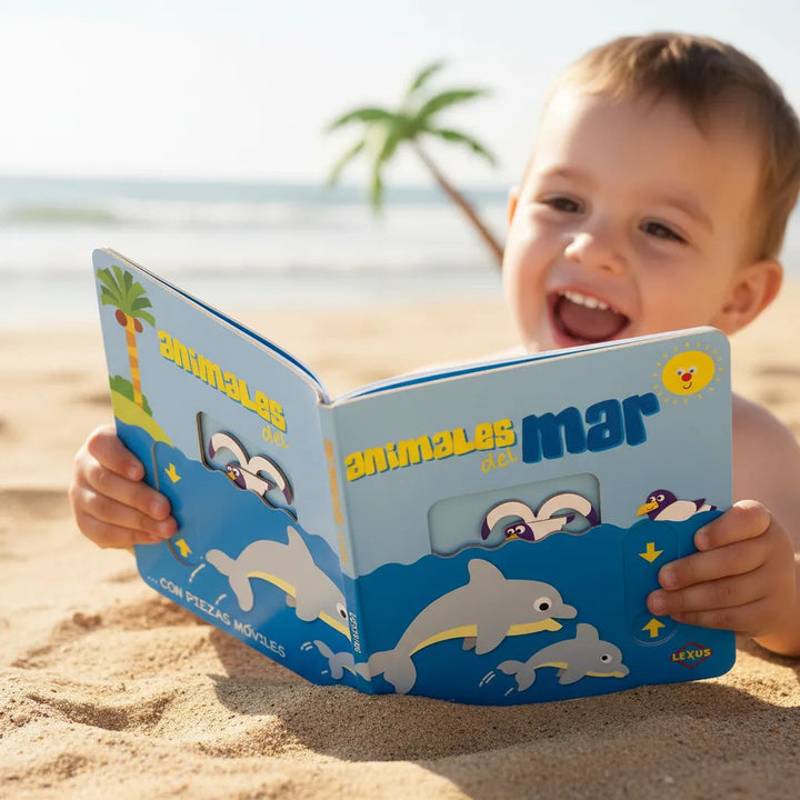 Libro A Ver Si Me Encuentras Animales del Mar Para Niños