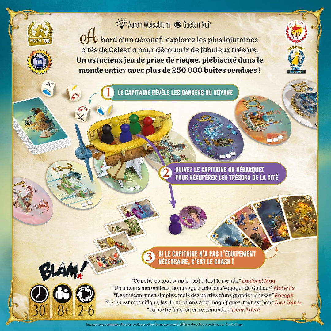 Juego de Mesa Celestia Estrategia Devir Para Adultos
