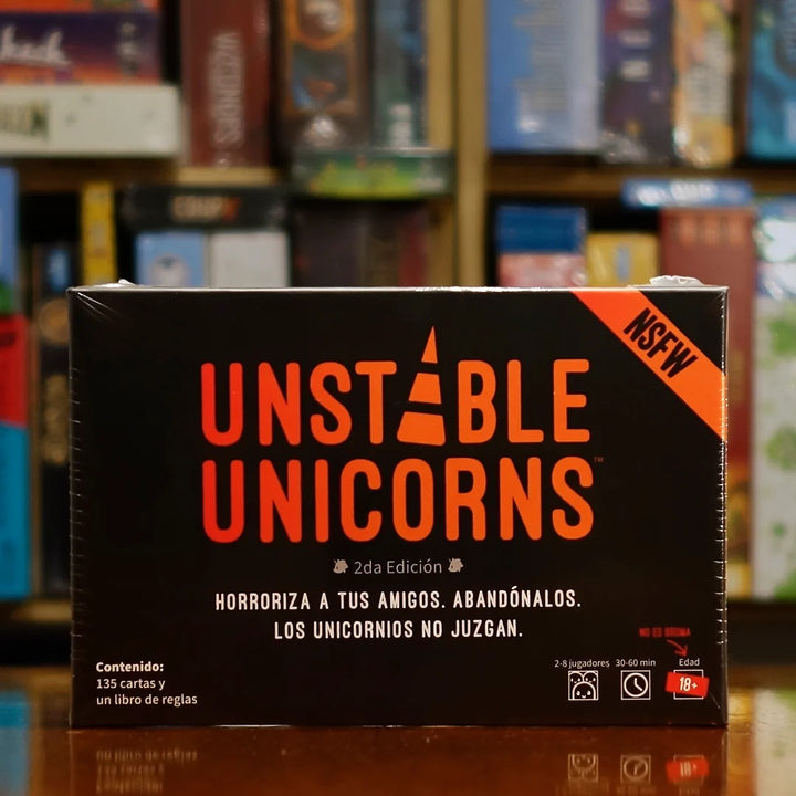 Juego De Mesa Unstable Unicorns Nsfw 2 Edición Español Adultos