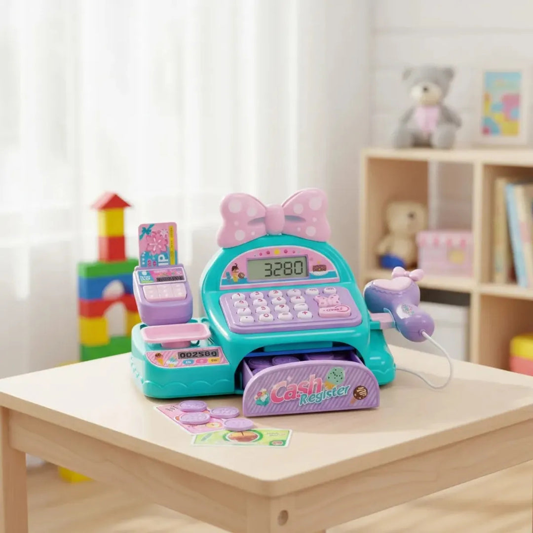 Juguete Didáctico Caja Registradora Sonidos Para Niños Niñas