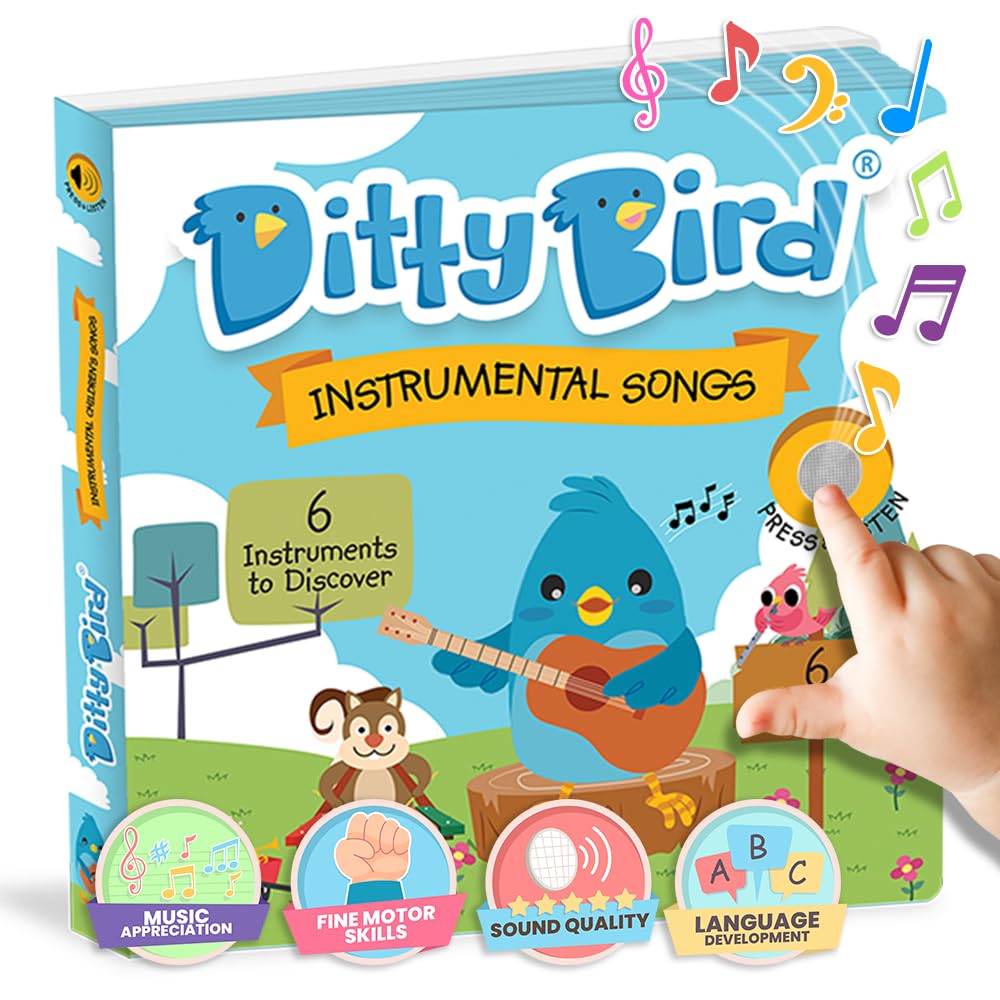 Libros Musical Canciones Instrumentales Para bebés Niños