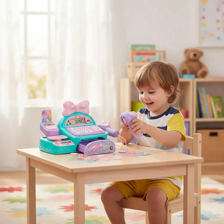 Juguete Didáctico Caja Registradora Sonidos Para Niños Niñas