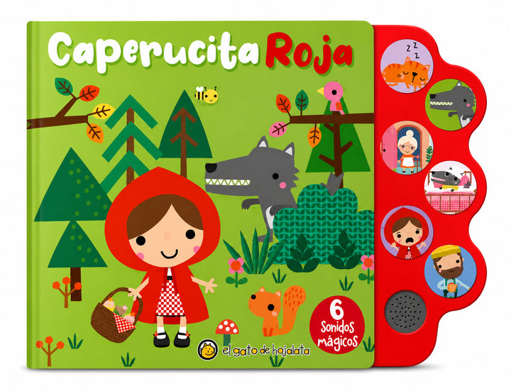 Libro Interactivo con Sonido Caperucita Roja Para Niños