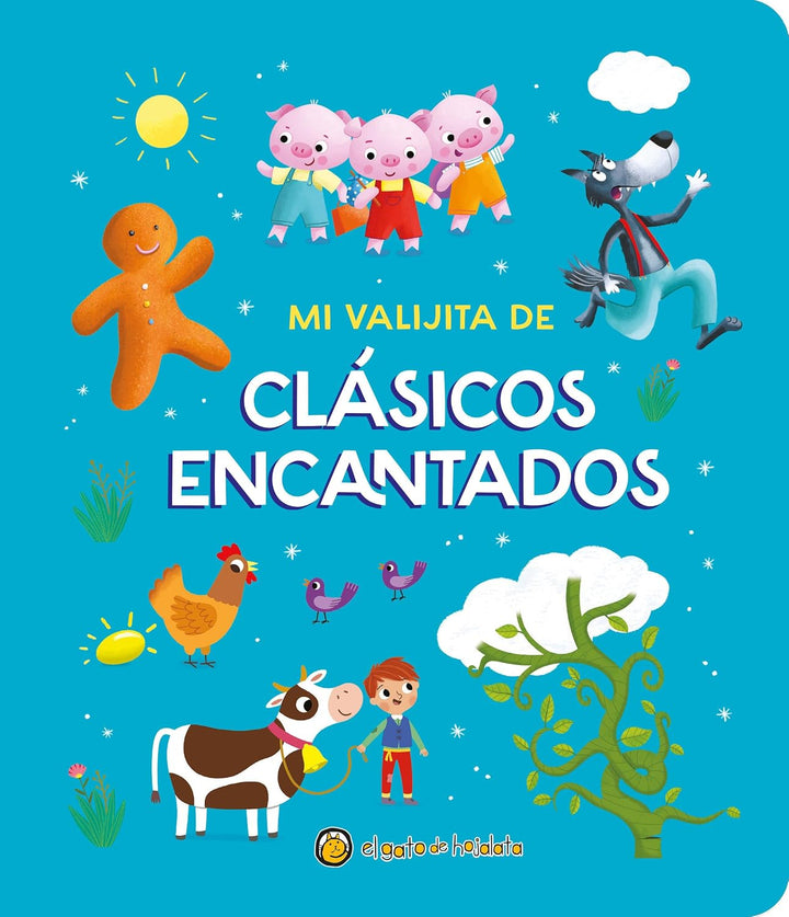 Libro Cuentos Ilustrados Clásicos Encantados Para Niños