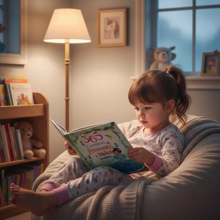 Libro 365 Cuentos de Princesas y Hadas Ilustrado Para Niños