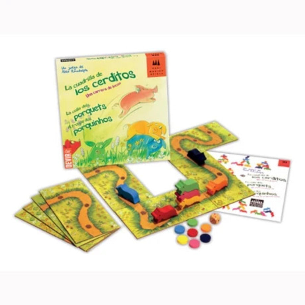 Juego de Mesa La Cuadrilla de los Cerditos Para Niños