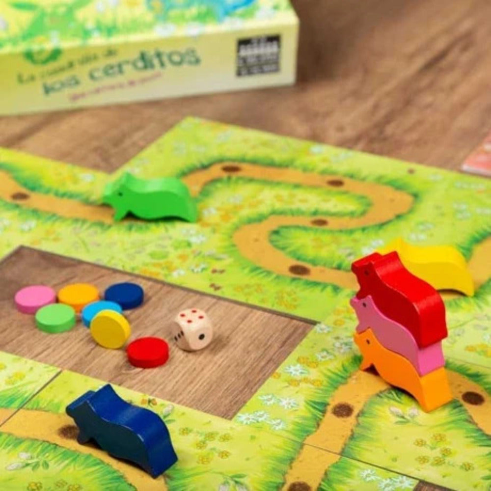 Juego de Mesa La Cuadrilla de los Cerditos Para Niños