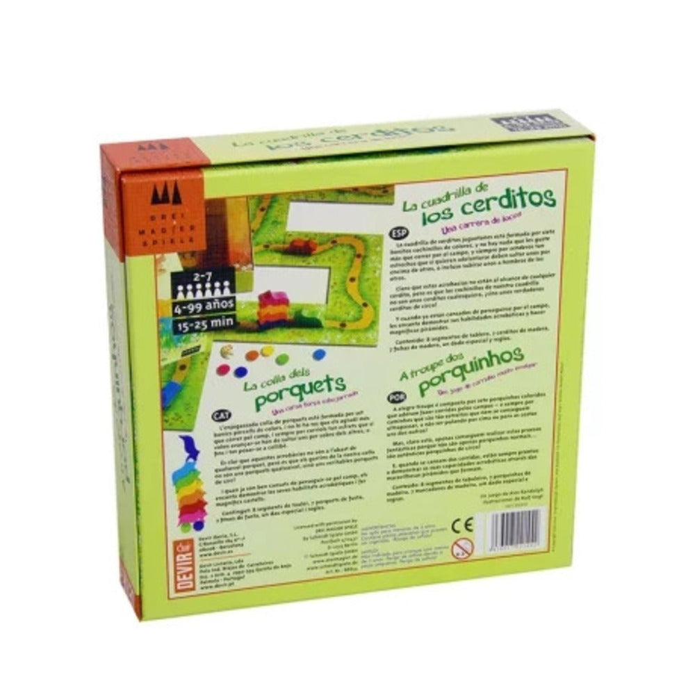 Juego de Mesa La Cuadrilla de los Cerditos Para Niños