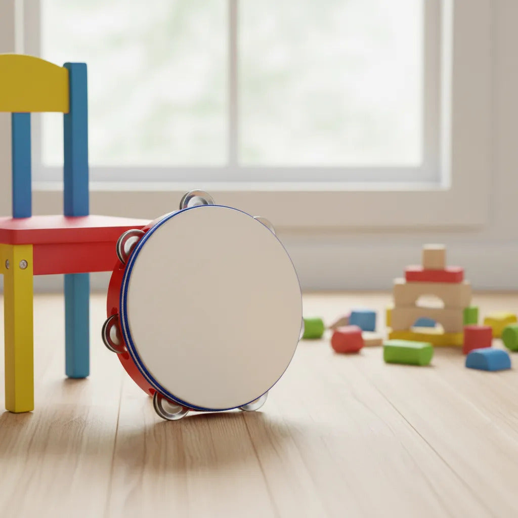 Instrumento Musical Pandereta Para Niños