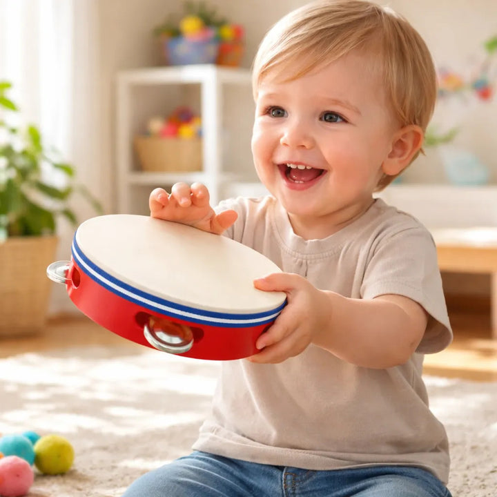 Instrumento Musical Pandereta Para Niños
