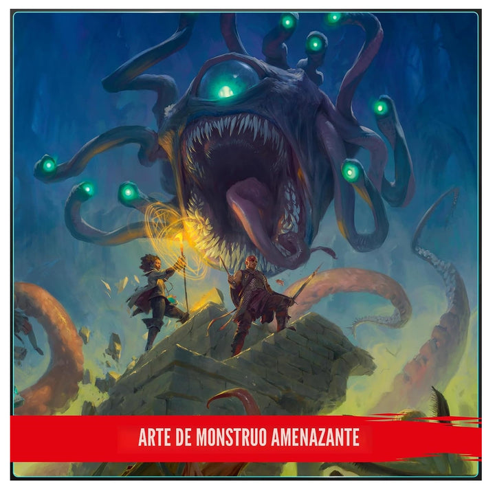 Manual Dungeons &amp; Dragons 2024 Monster Más De 500 Monstruos