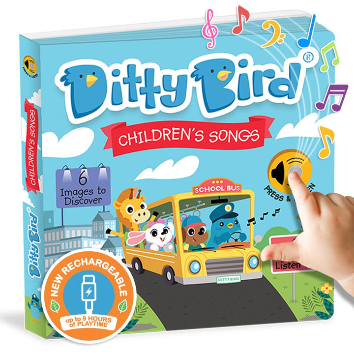 Libros Musical Canciones Infantiles Para Bebés Niños