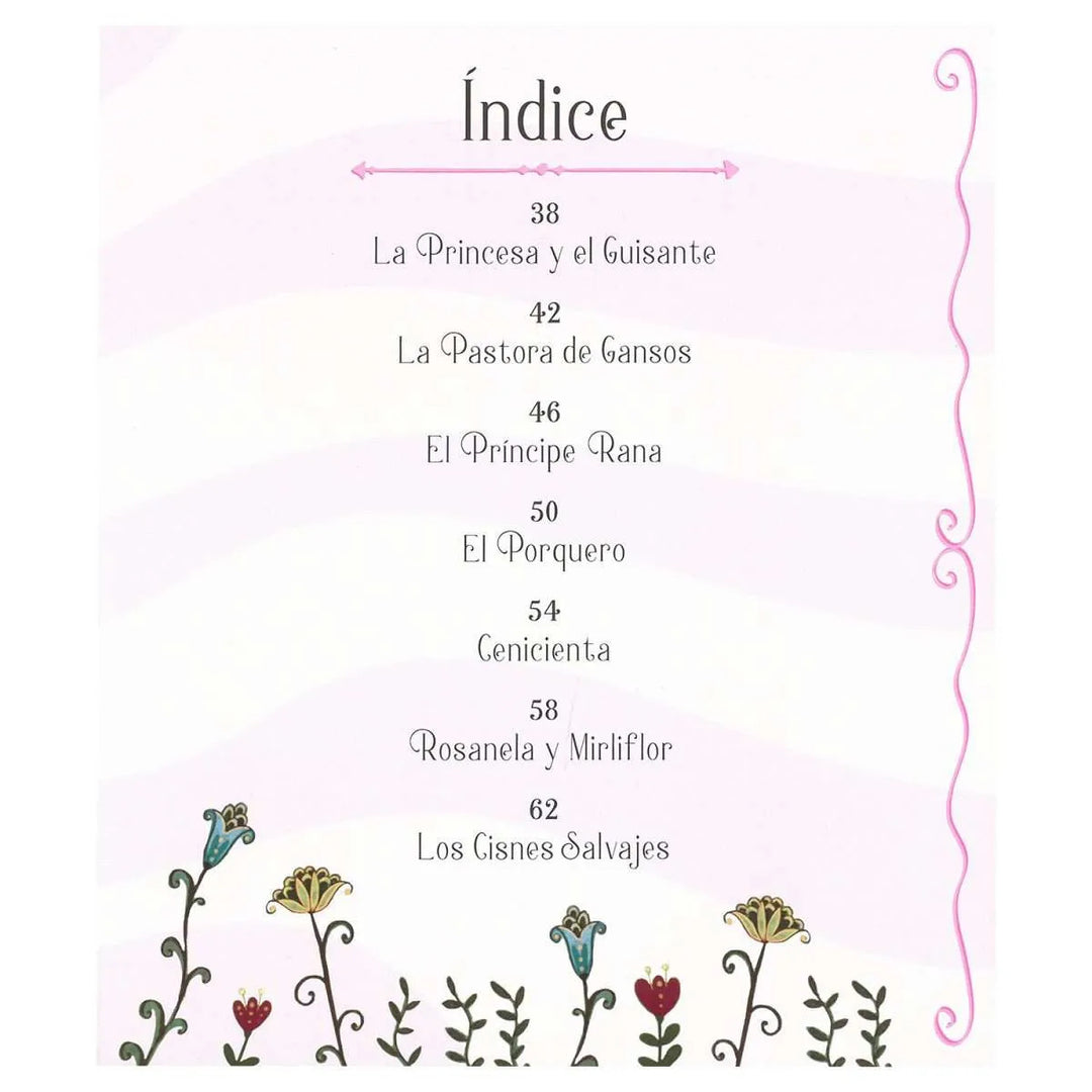 Libro Ilustrado Cuentos de Princesas y Príncipes Para Niños