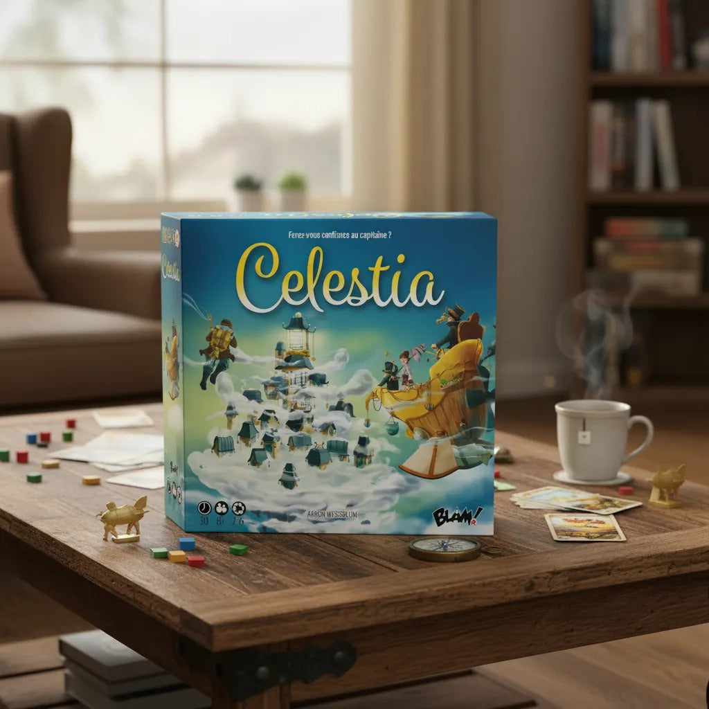Juego de Mesa Celestia Estrategia Devir Para Adultos