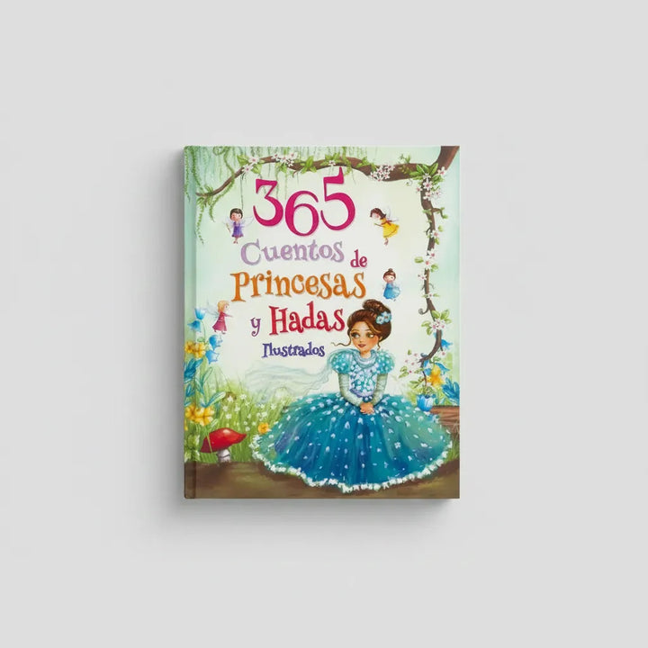 Libro 365 Cuentos de Princesas y Hadas Ilustrado Para Niños