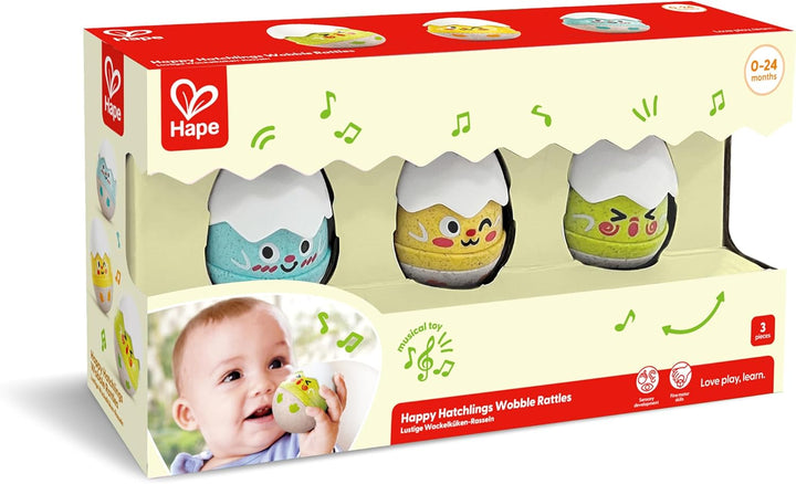 Juego Didáctico de Sonajeros de Pollito para Bebés
