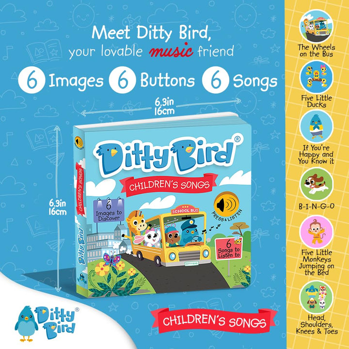 Libros Musical Canciones Infantiles Para Bebés Niños