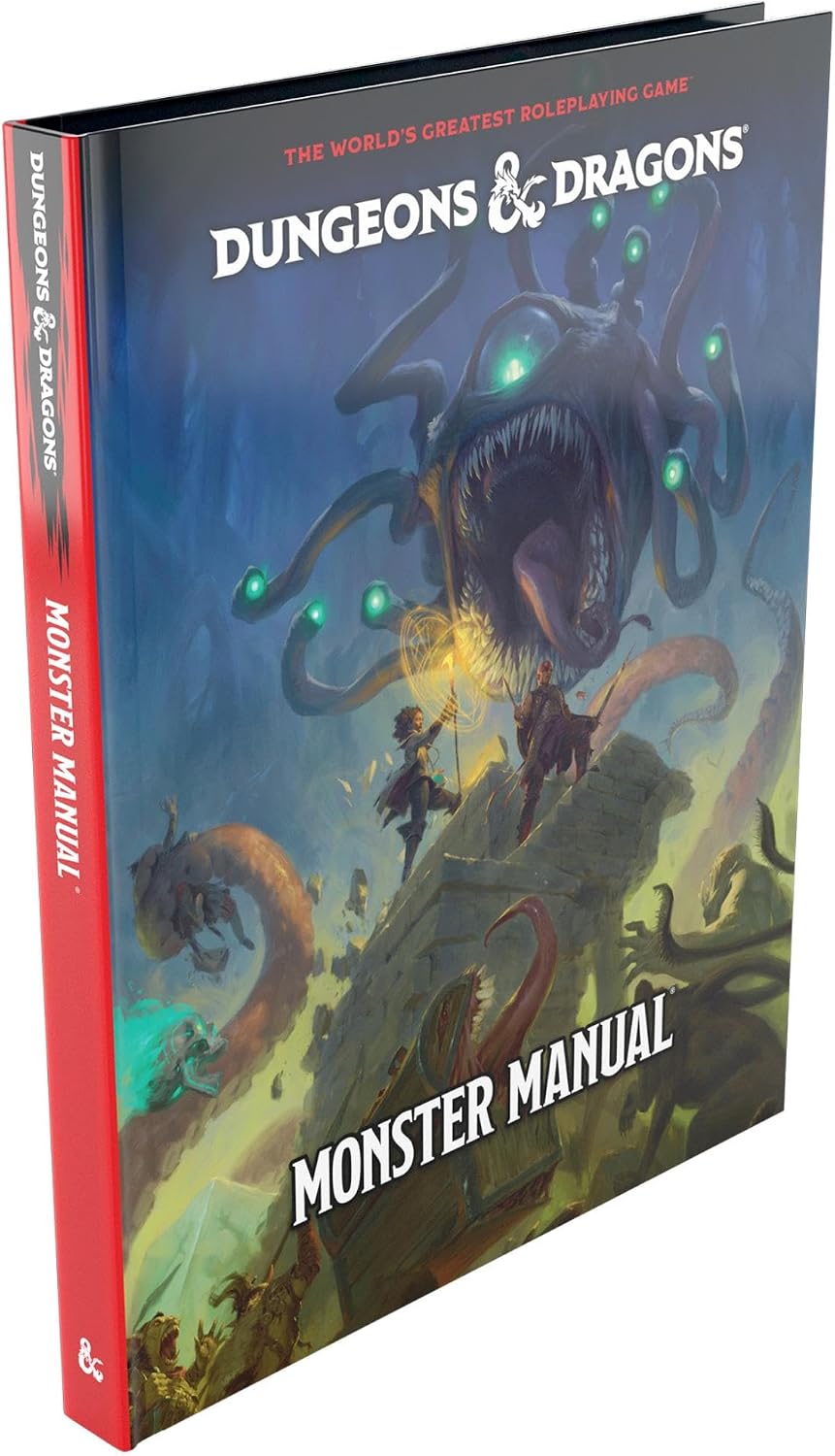 Manual Dungeons &amp; Dragons 2024 Monster Más De 500 Monstruos