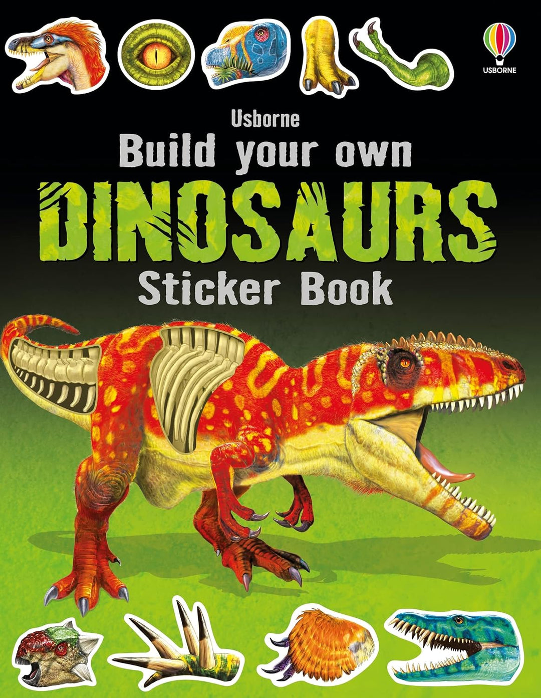 Libro de Stickers Crea tus Propias Dinosaurio Para Niños