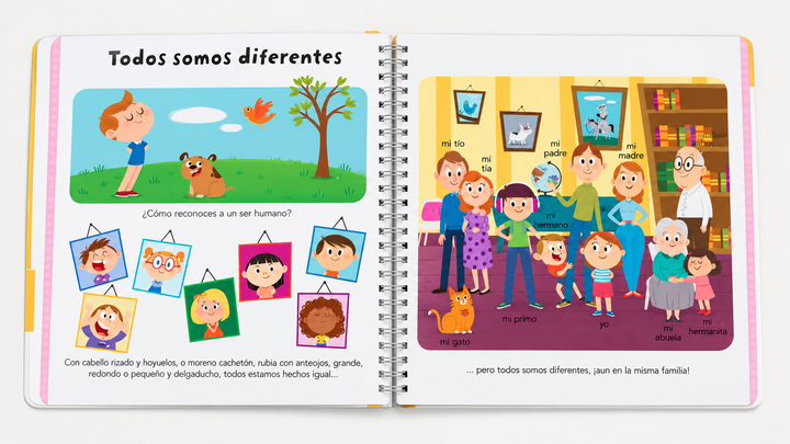 Libro Educativo Mi Primera Mini enciclopedia Para Niños