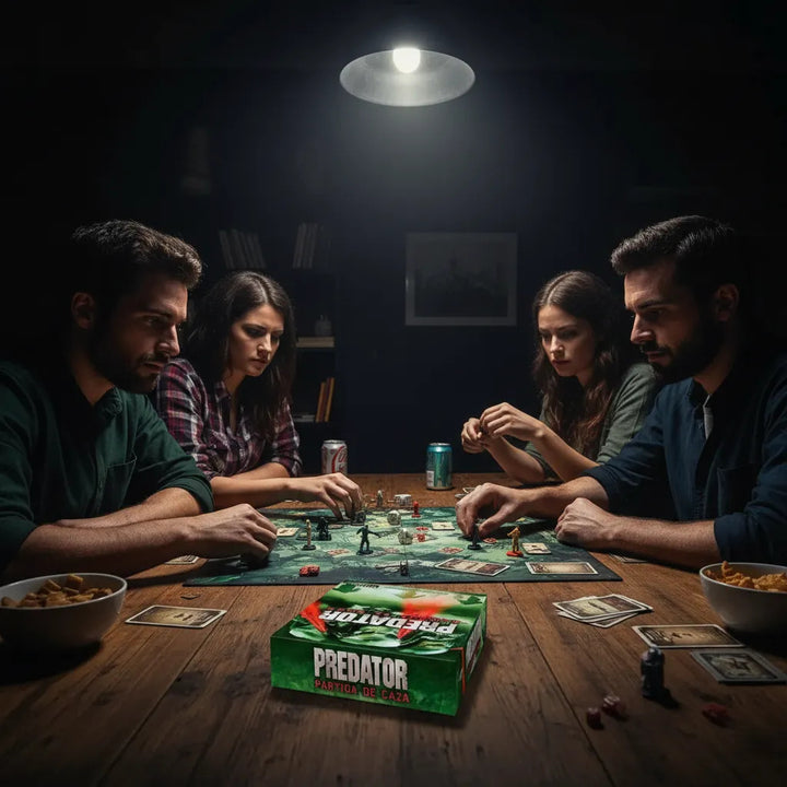 Juego De Mesa Estrategia Partida De Caza Para Adultos