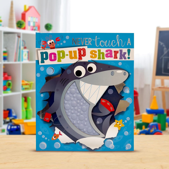 Libro Interactivo Never Touch a Shark Pop-up Para Niños