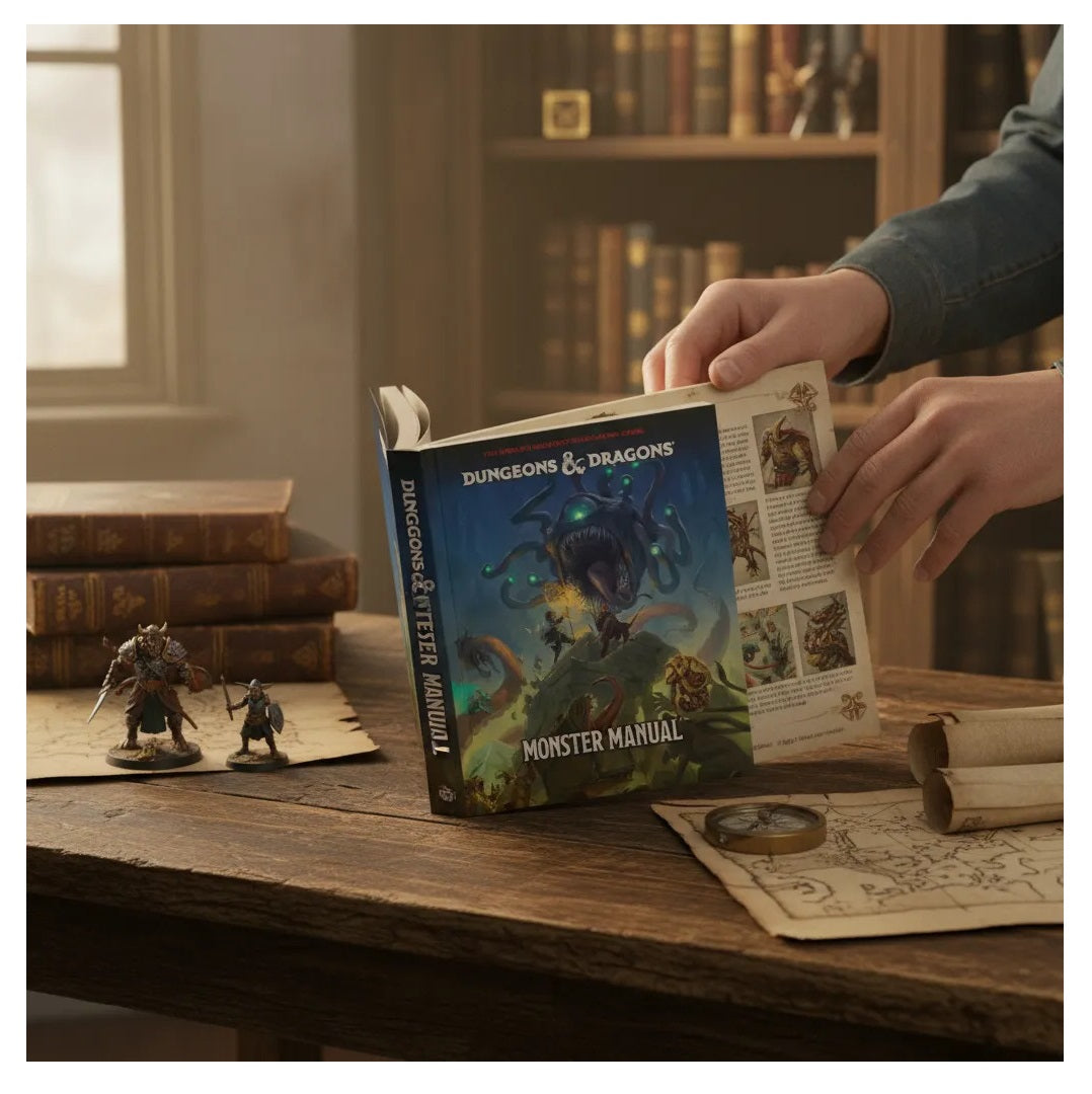 Manual Dungeons &amp; Dragons 2024 Monster Más De 500 Monstruos