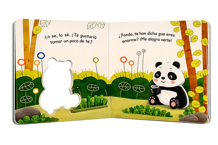 Libro Interactivo Penny Panda y sus Amigos para Niños