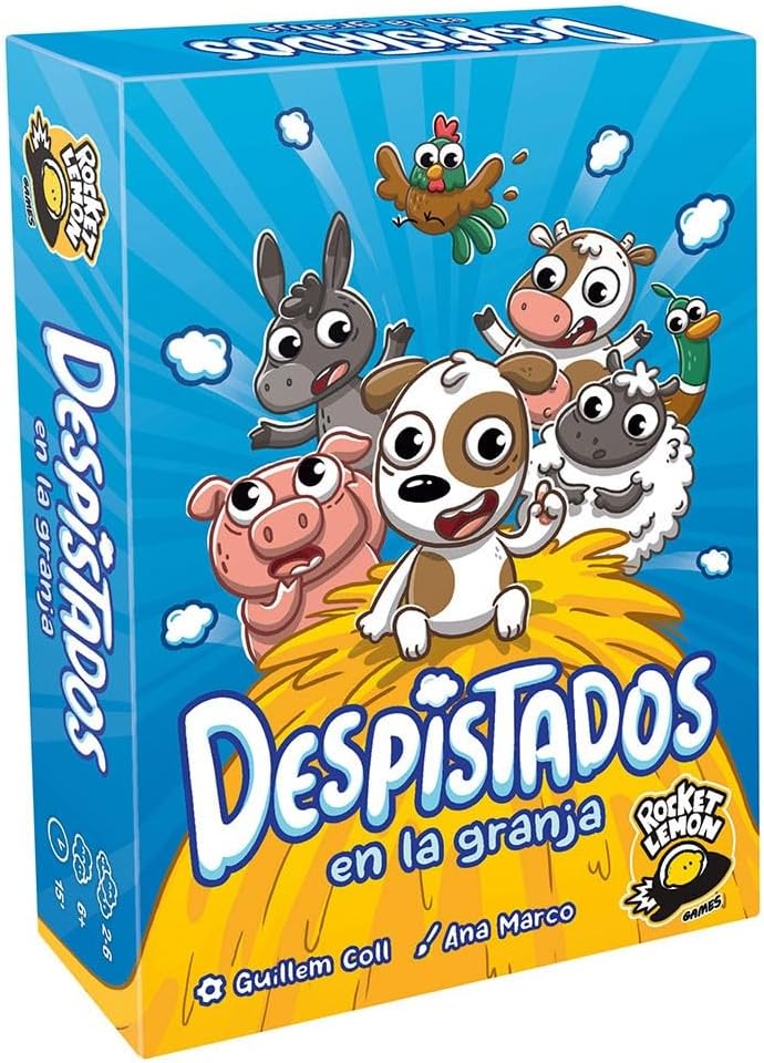 Juego De Mesa Despistados en la Granja Estrategia Para Niños