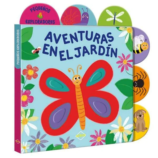 Libro Aventuras en el Jardín Pequeños Exploradores Para Niños