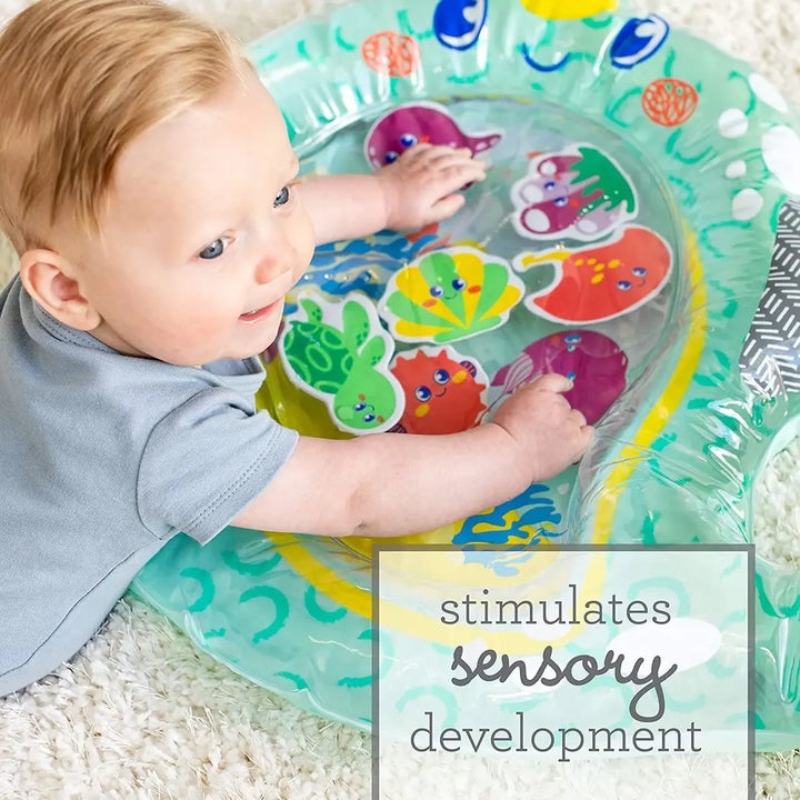 Tapete Sensorial Para Bebé Inflable Con Diseño De Ballena