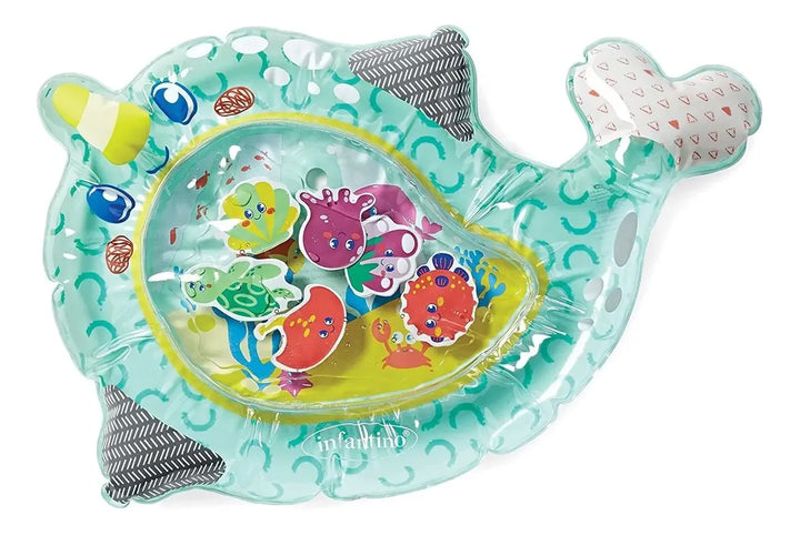 Tapete Sensorial Para Bebé Inflable Con Diseño De Ballena