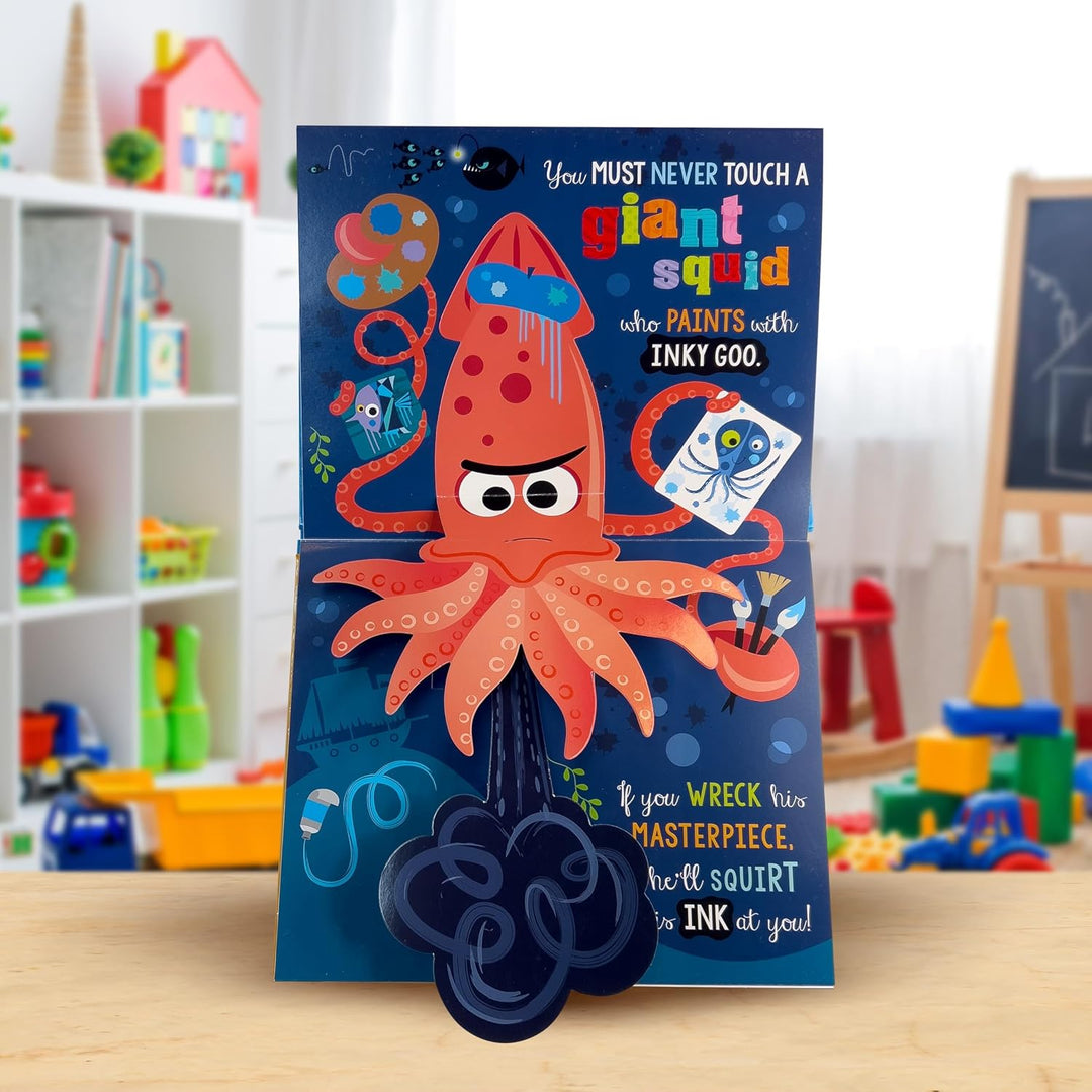 Libro Interactivo Never Touch a Shark Pop-up Para Niños