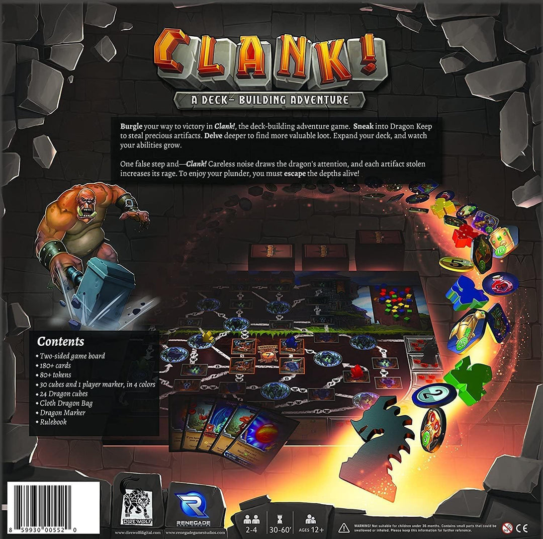 Juego de Mesa Clank! Estrategia Devir Para Adultos