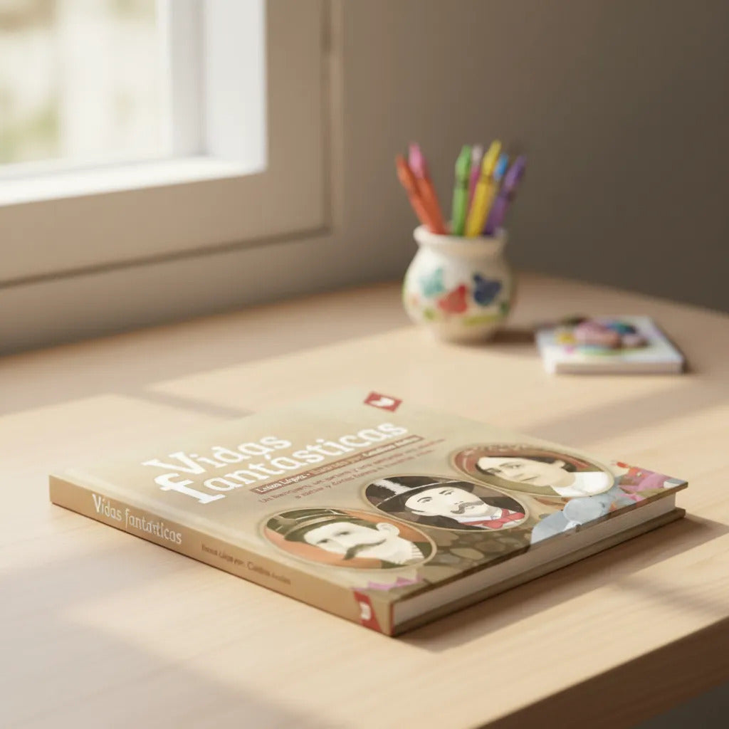 Libros Educativo Ilustrado Vidas Fantásticas Para Niños