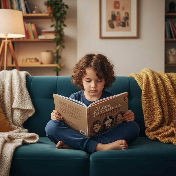Libros Educativo Ilustrado Vidas Fantásticas Para Niños