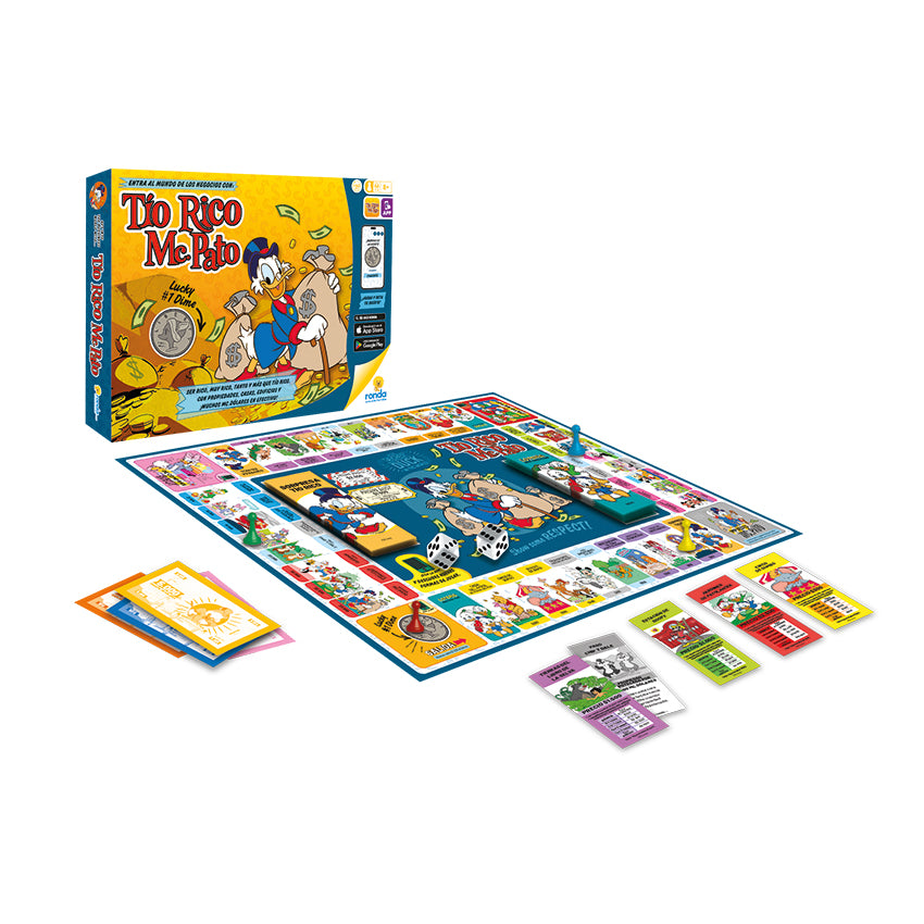 Juego de Mesa Tío Rico Distributivo para Niños