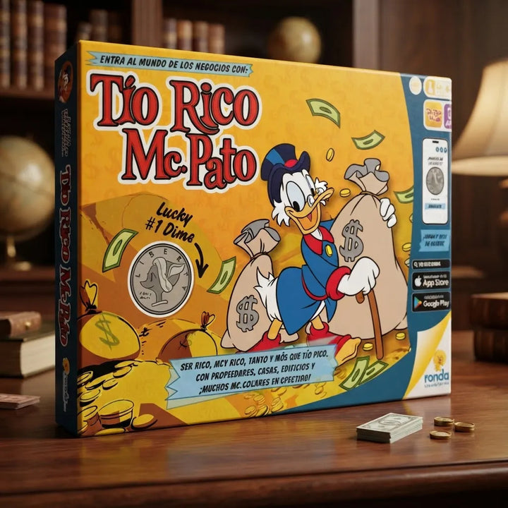 Juego de Mesa Tío Rico Distributivo para Niños