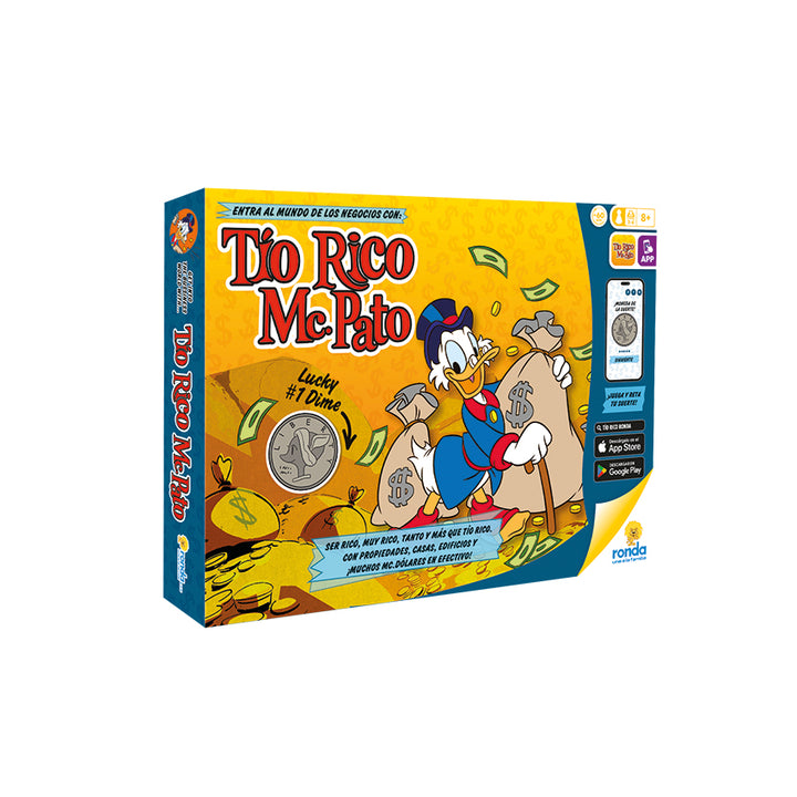 Juego de Mesa Tío Rico Distributivo para Niños