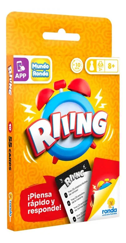 Juego de Mesa Estrategia Riiing Para Niños Familia