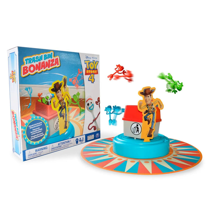 Juego de Mesa Toy Story 4 Trash Bin Bonanza Para Niños