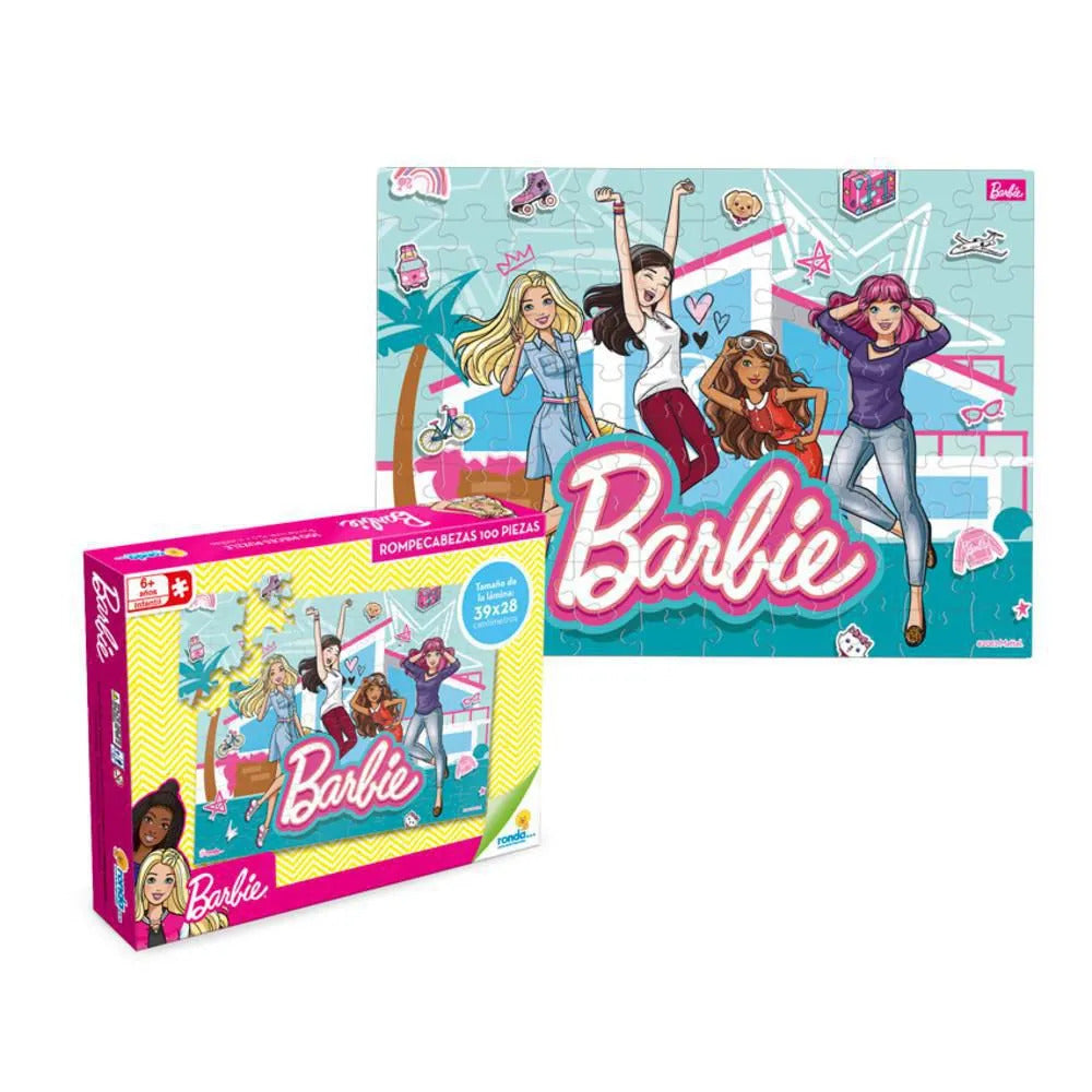 Rompecabezas Barbie 100 piezas Para Niños