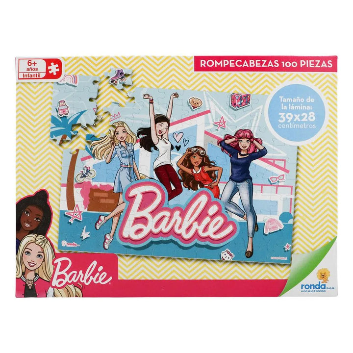 Rompecabezas Barbie 100 piezas Para Niños