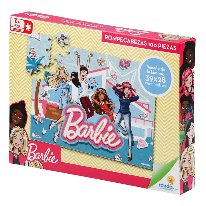 Rompecabezas Barbie 100 piezas Para Niños
