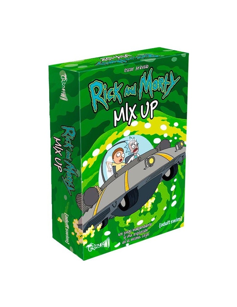 Juego De Mesa Rick and Morty Mix Up Para Niños