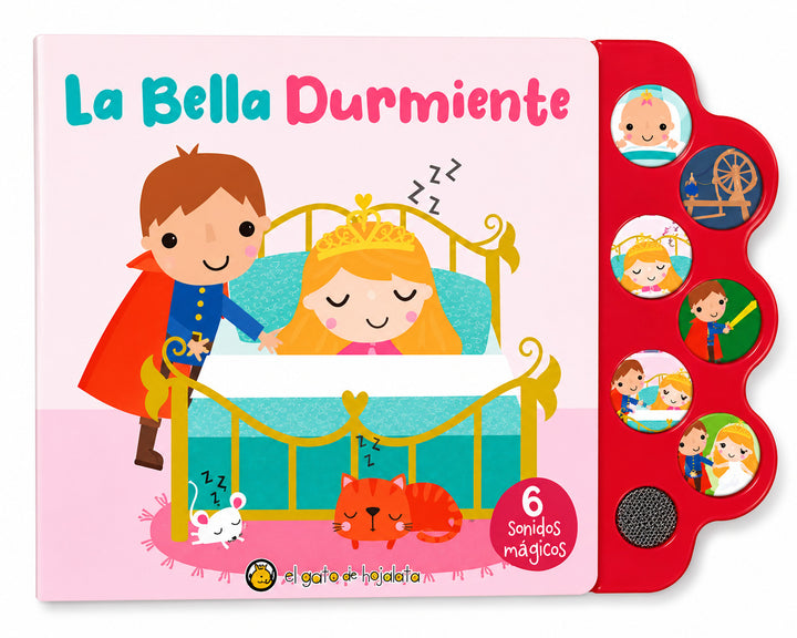 Libro Interactivo con Sonido La Bella Durmiente Para Niños