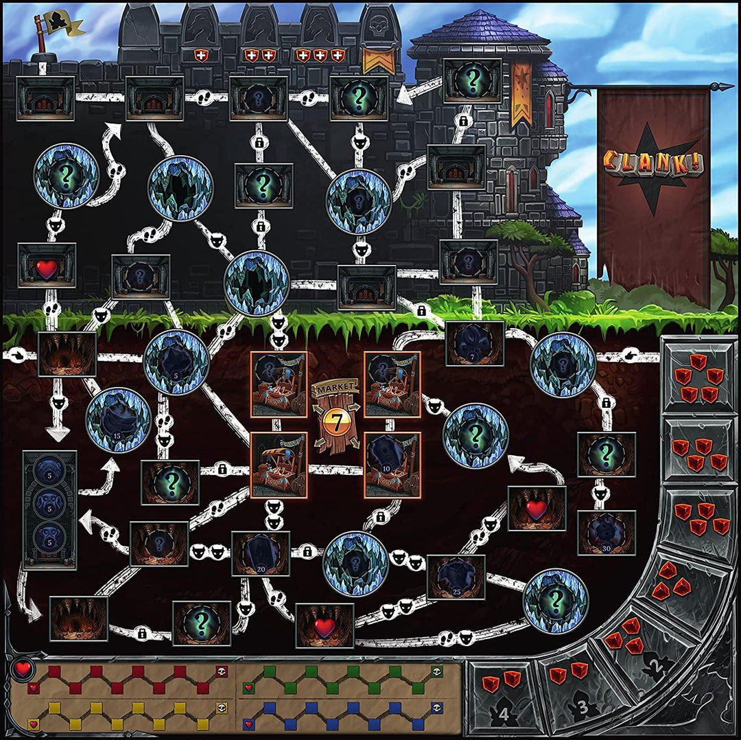 Juego de Mesa Clank! Estrategia Devir Para Adultos