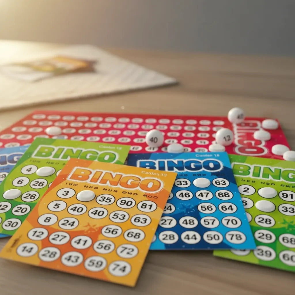 Juego de Mesa Estrategia Bingo con Tablero Para Niños adultos